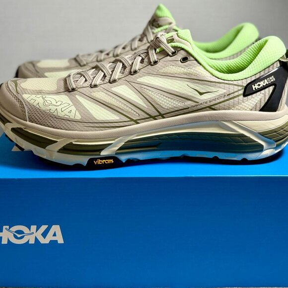 Hoka One One Mafate Speed 2 Putty Eucaly... 1126851-PTYC Sz: 11.5 **NEW** - Picture 5 of 11